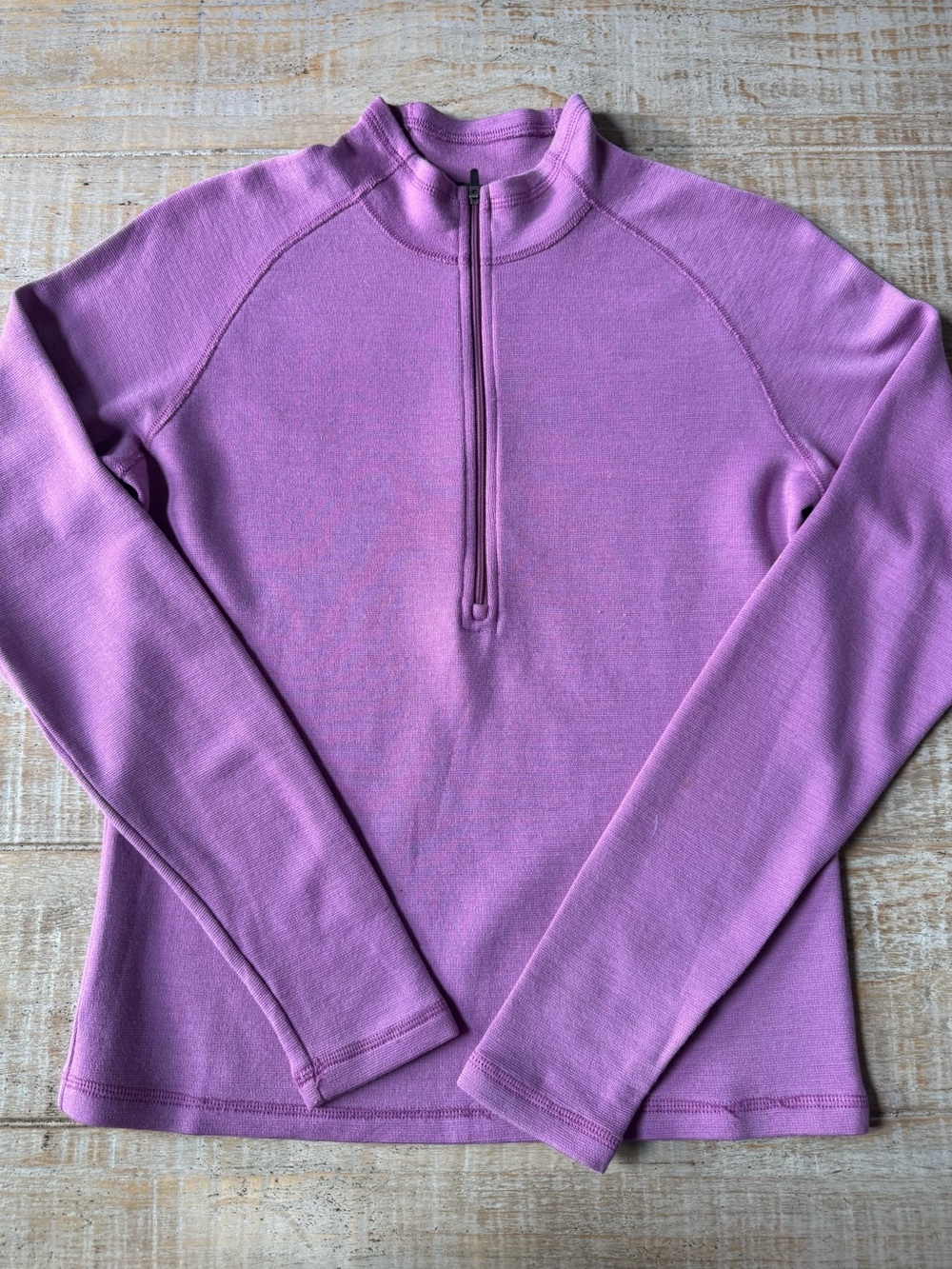 Ibex Women's Half-Zip Lightweight Pullover Sweater - lavender Pink